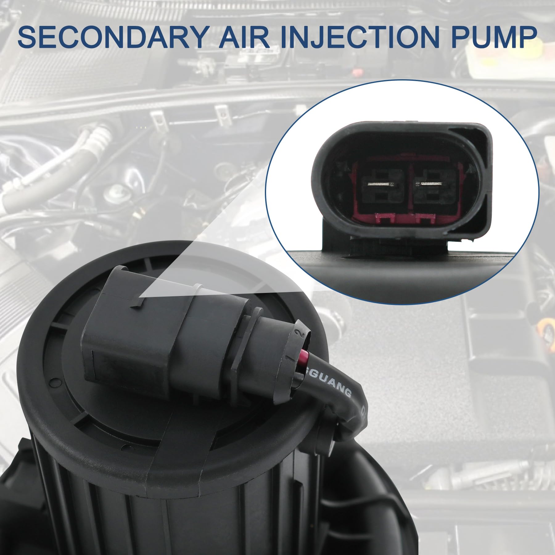 Secondary Air Pump Unit – RTG Automotive APU1 – Fits Audi, VW, Porsche, Seat, Skoda