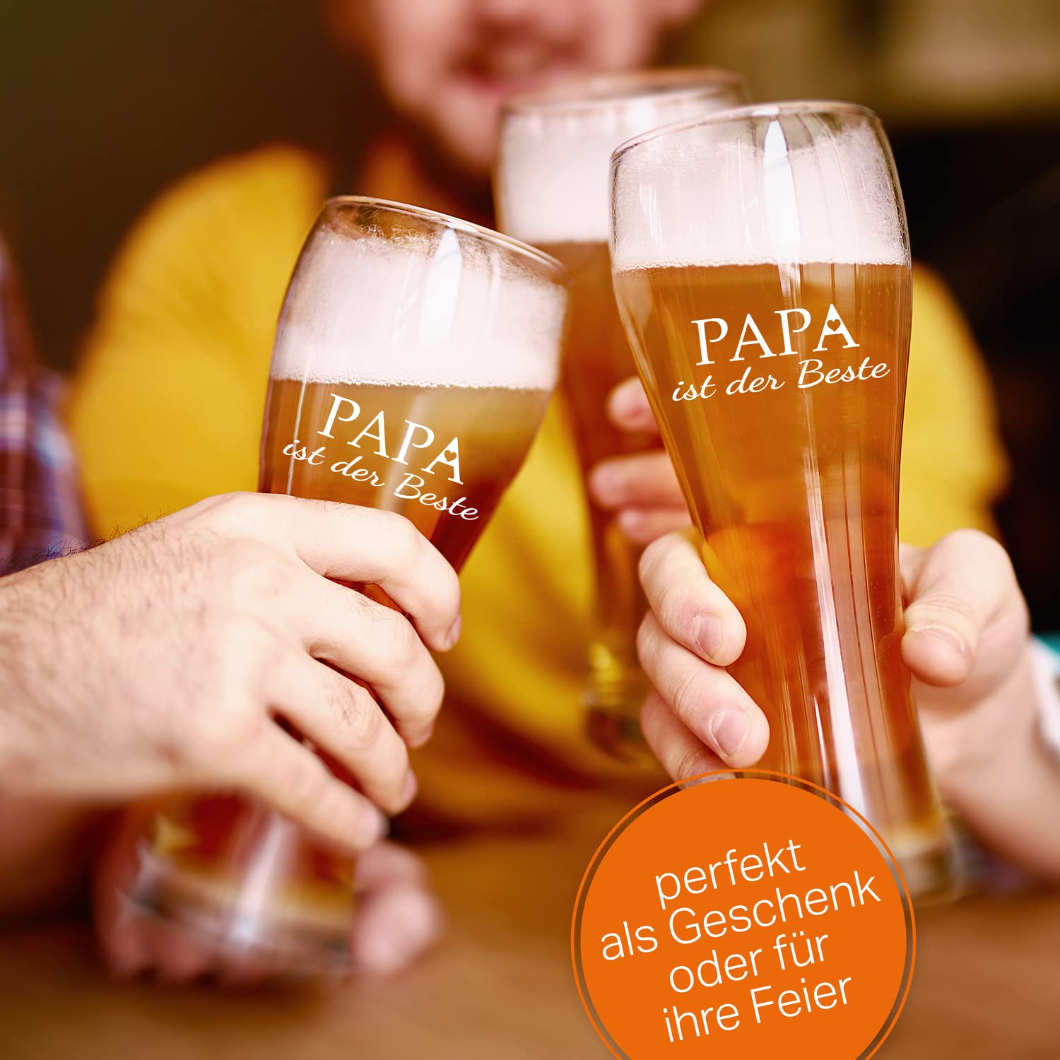 Personalisiertes Bierglas Als Geschenk Für Papa – Mit Gravur & Geschenkbox