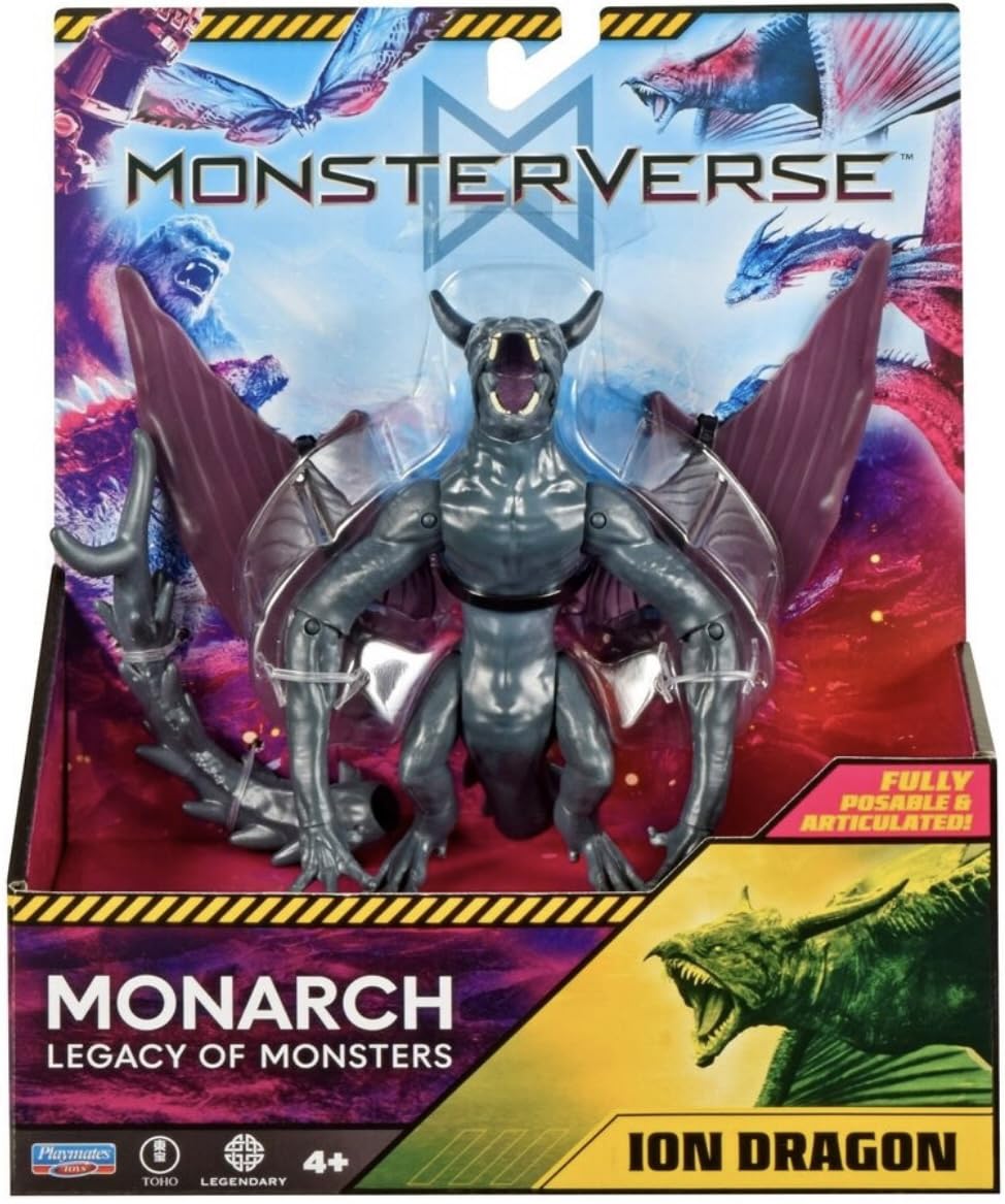 Playmates Monarch: Legacy of Monsters Ion Dragon Figure Playmates Monster Verse Monarch: Legacy of Monsters Ion Dragon