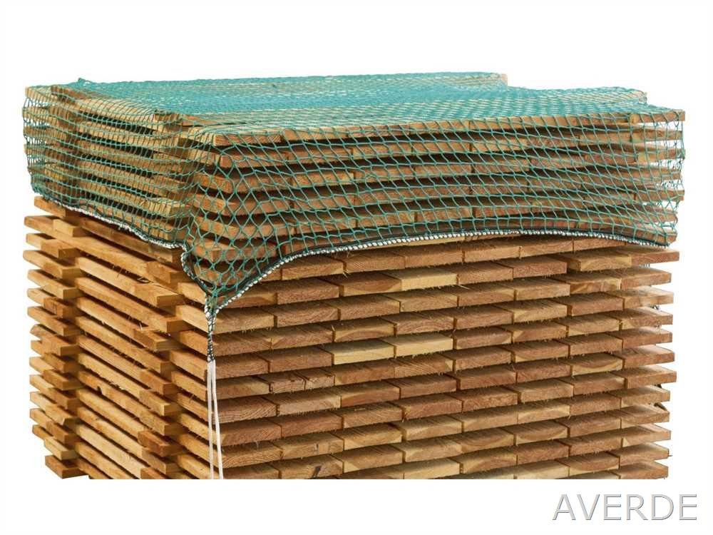 Kerbl SafeNet 37255 Filet de Protection pour remorque de Voiture, en polypropylène tressé, sans nœuds, Dimensions : 6 x 3,5 m, Largeur des Mailles : 45 x 45 mm, Vert
