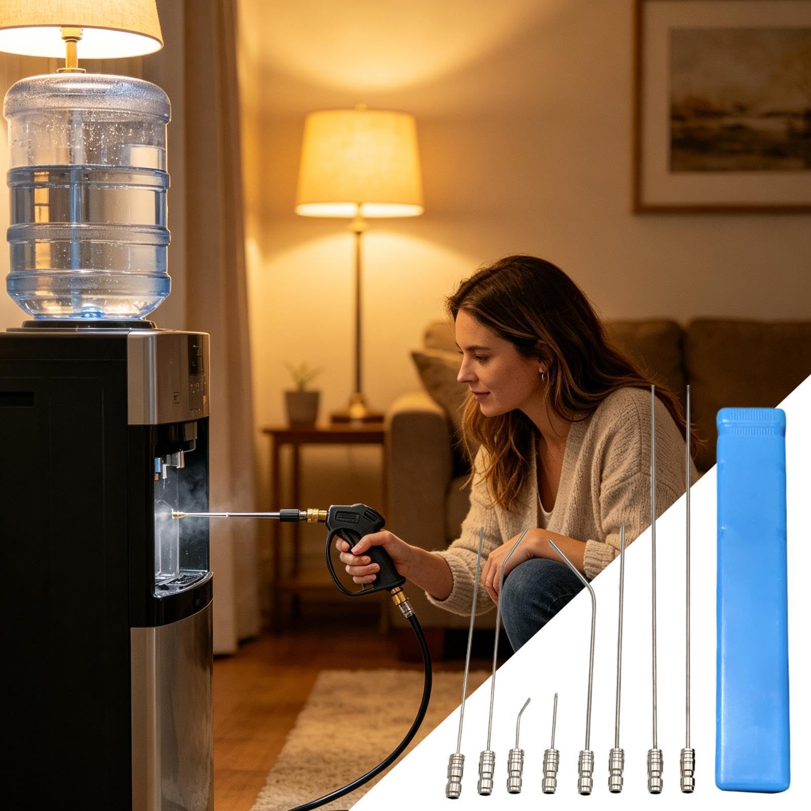 Boquillas Para Hidrolimpiadora Kit Puntas De Aguja Limpiadoras Para Grietas