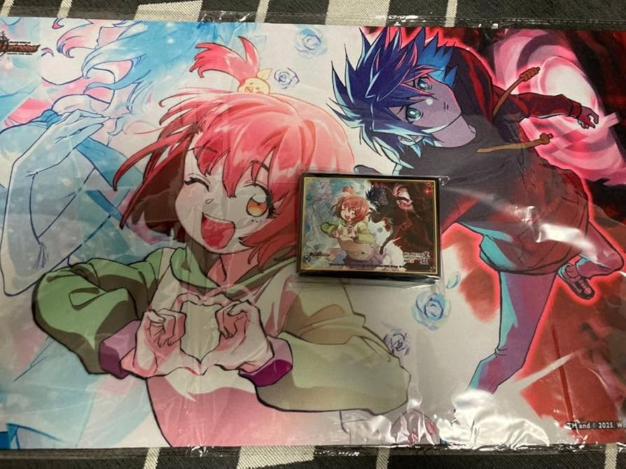 デュエルマスターズ　デュエマ　ニャハン　プレイマット　スリーブ　① Amazon | ファンフェス デュエマ ニイカ プレイマット スリーブ セット