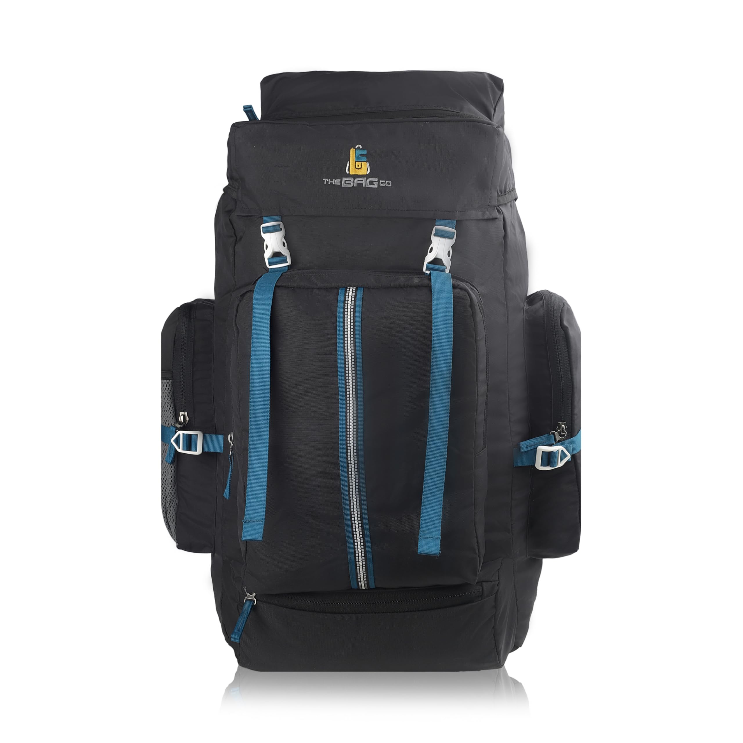 Lightweight Multi-Compartment Trekking & Travel Backpack with Organizer Section, 2 Bottle Pockets & Easy-Access Front Pocket for Men & Women-image-39