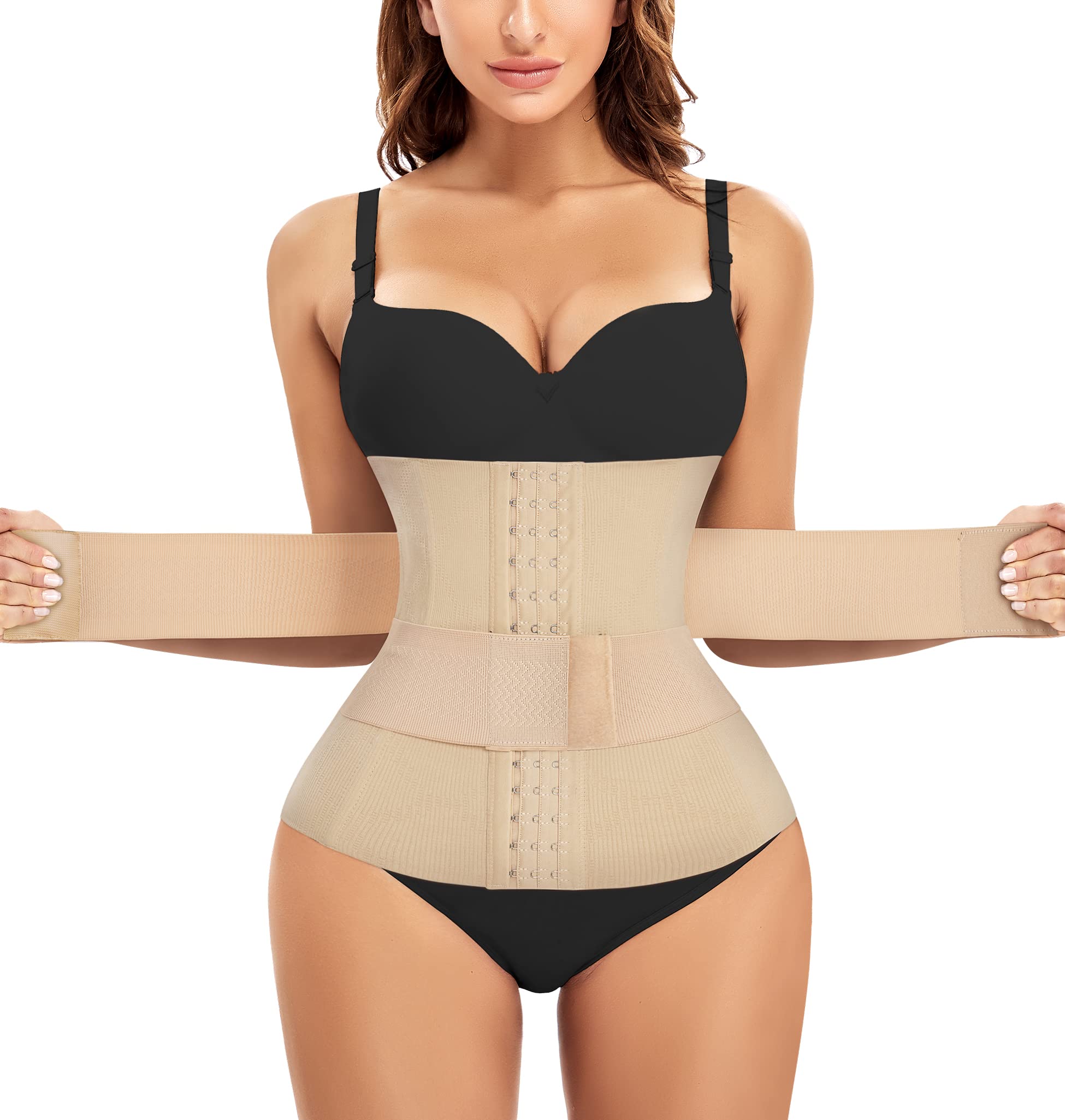 RDSIANEWaist Trainer for Women Body Shaper Tummy Control Shapewear Underbust Sport Girdle Corsets Cincher for Workout