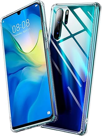 BANNIO Funda para Huawei P30 Pro,Carcasa con Cristal Templado + Marco Reforzado de TPU Suave para Huawei P30 Pro,Anti-Ara?azos Case Cover,Transparente BANNIO Funda para Huawei P30 Pro,Carcasa con Cristal Templado + Marco Reforzado de TPU Suave para Huawei P30 Pro,Anti-Ara?azos Case Cover,Transparente