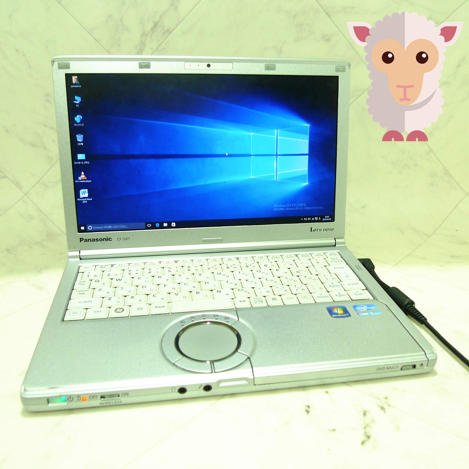 Amazon.co.jp: ノートパソコン 中古良品 12.1インチ 松下 CF