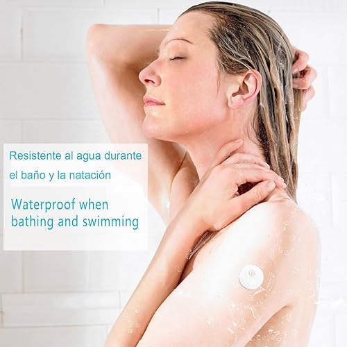 Miniatura 2 de Libre 3 fundas para sensores impermeables, parches adhesivos Freestyle, paquete de 40 fundas hipoalergénicas, 3 fundas para sensores, cinta