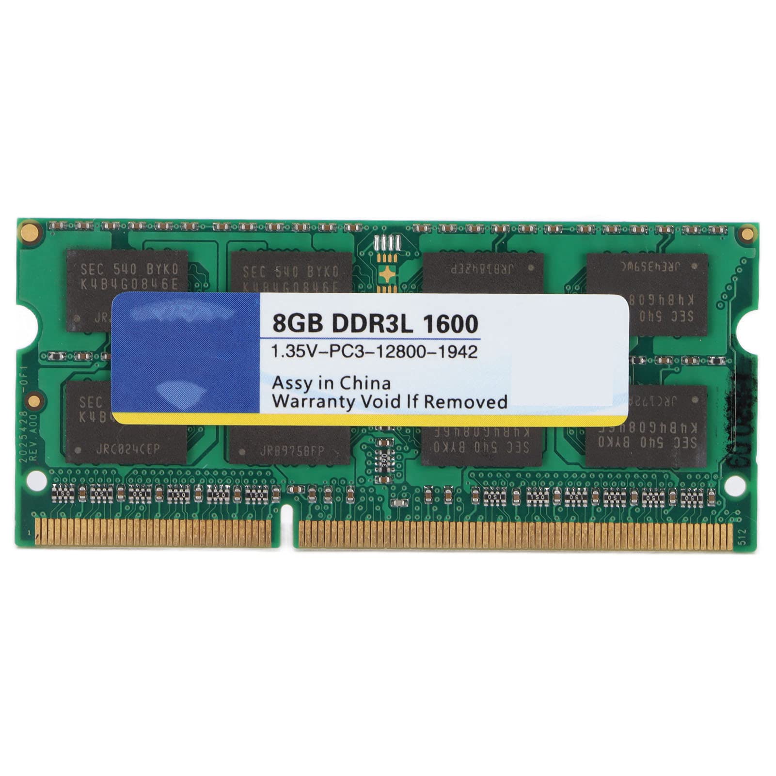 Alomejor Laptop RAM 4GB Korrosionsschutz Leistung (1600 MHz 8GB)