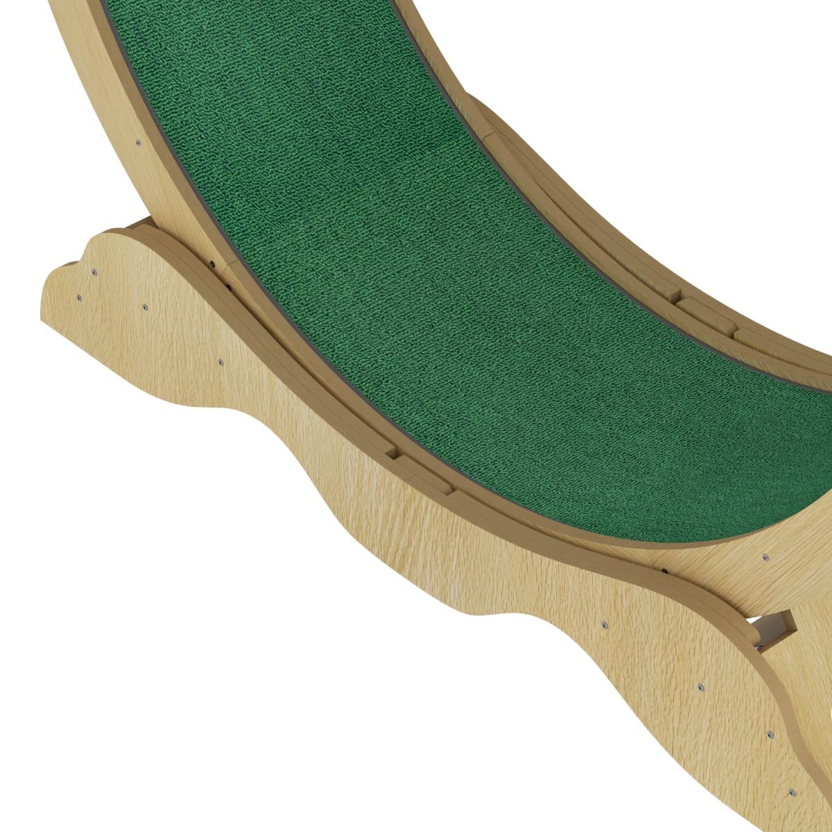 Katzenlaufrad, 115cm Katzen-Laufrad für Indoor-Katze, Laufband mit Abnehmbaren Teppichboden, Lock & Playing Ball, Holzlaufrad für Kleine, Mittelgroße und Große Katzen Fitness-Gewichtsverlust-Gerät - B