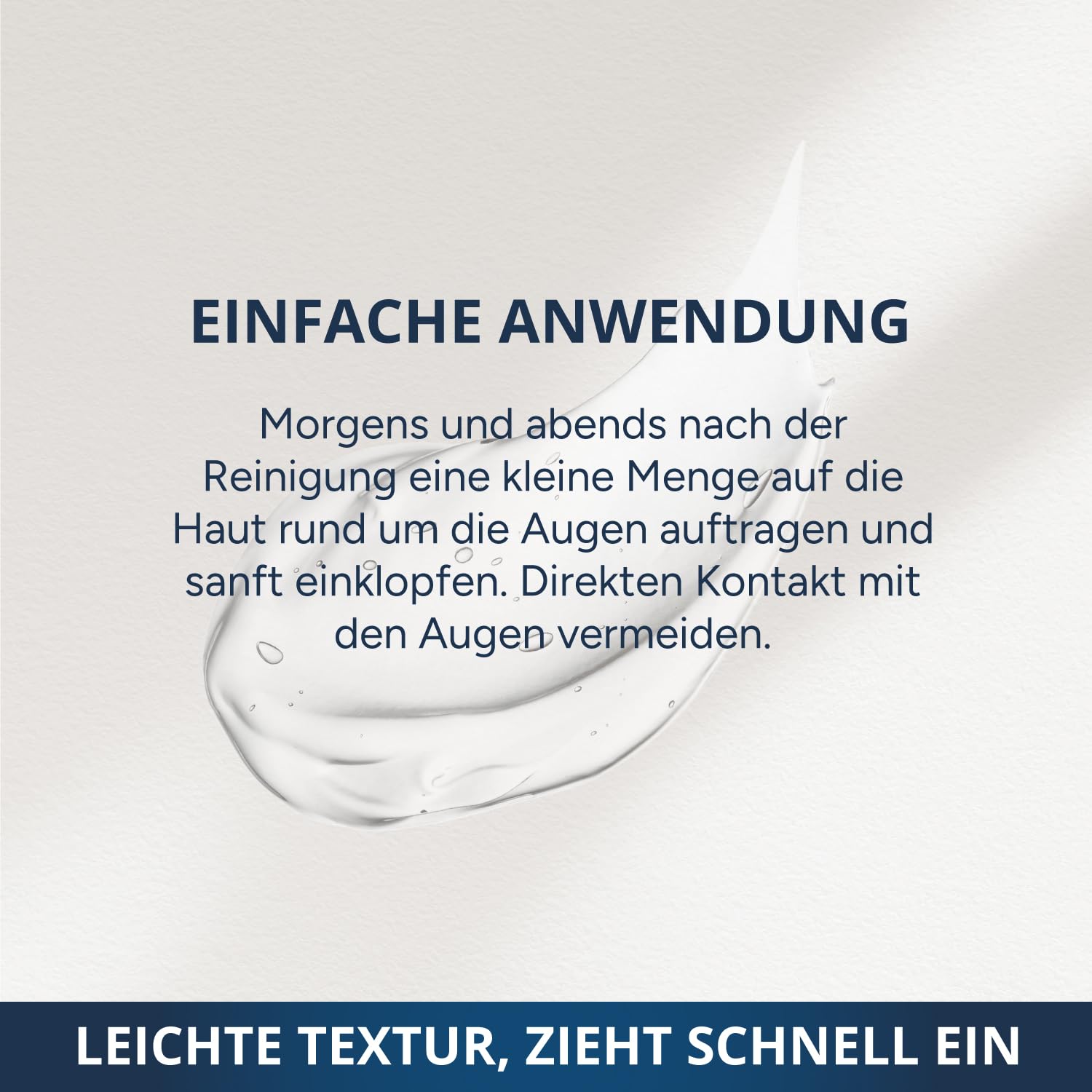 4-fach Augenfluid Augenringe Tränensäcke Hyaluron Koffein 15 ml