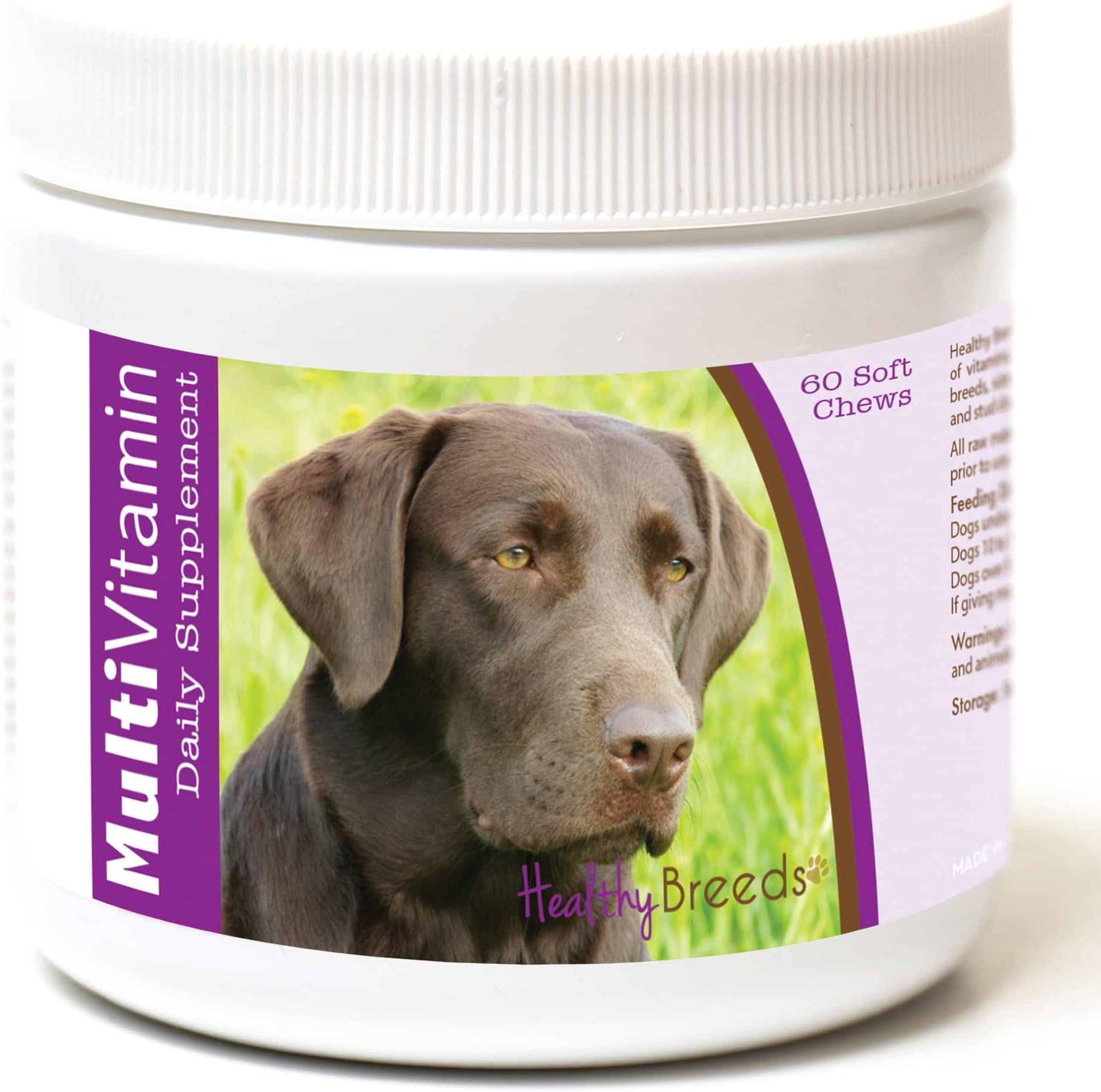 Labrador Retriever Multi-Vitamin Soft Chews 60 Count