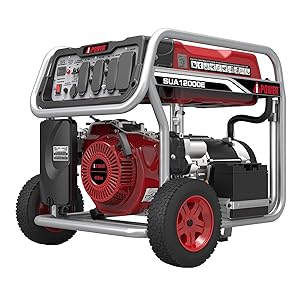 A-iPower SUA12000E 12,000 Watt Gasoline Powered Generator