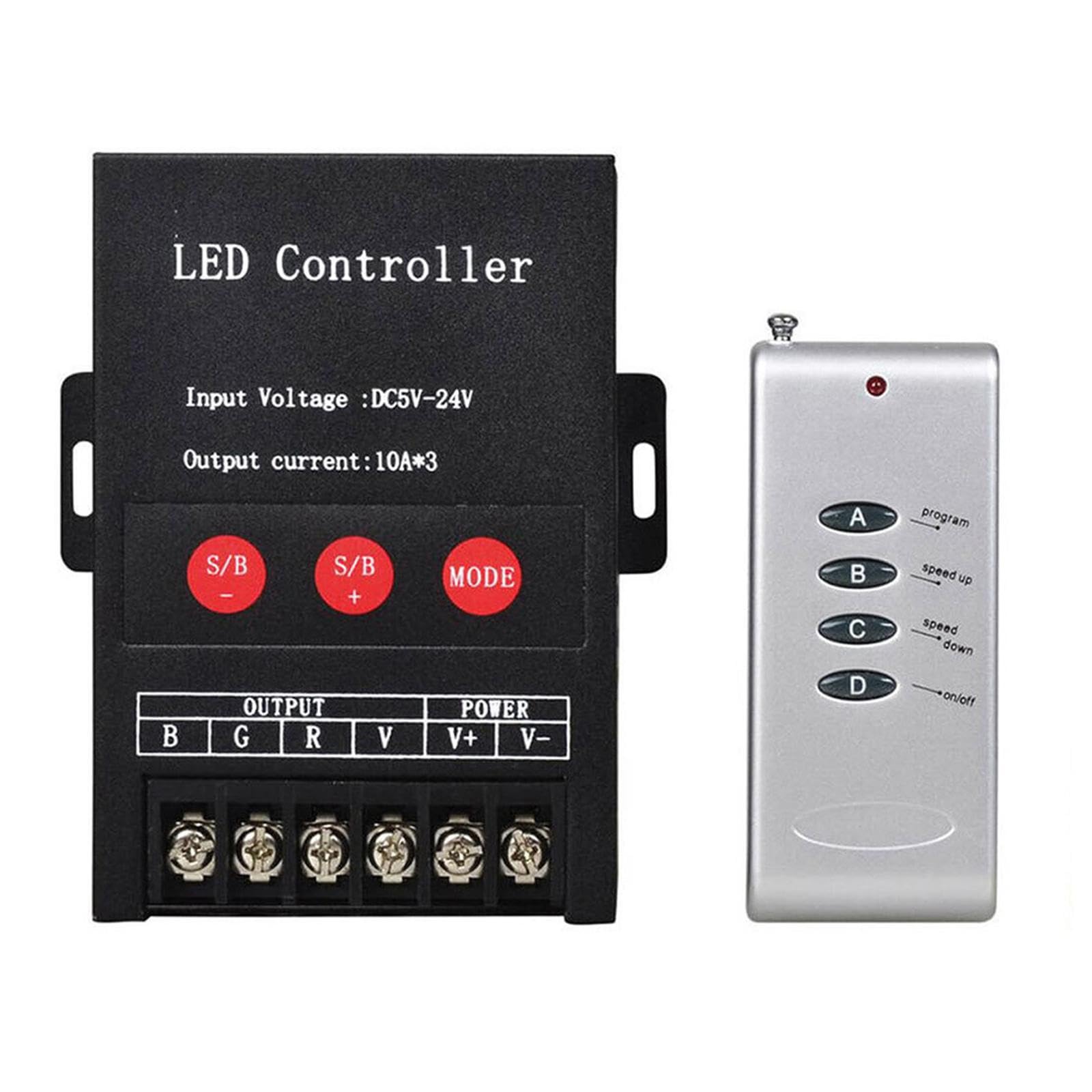 KTUXZCI LED Controller Pracital Brightness Control 5-24V Direct Current Speed Adjustment Performance to Lighting PULSES Width Modulation Conversion Technology