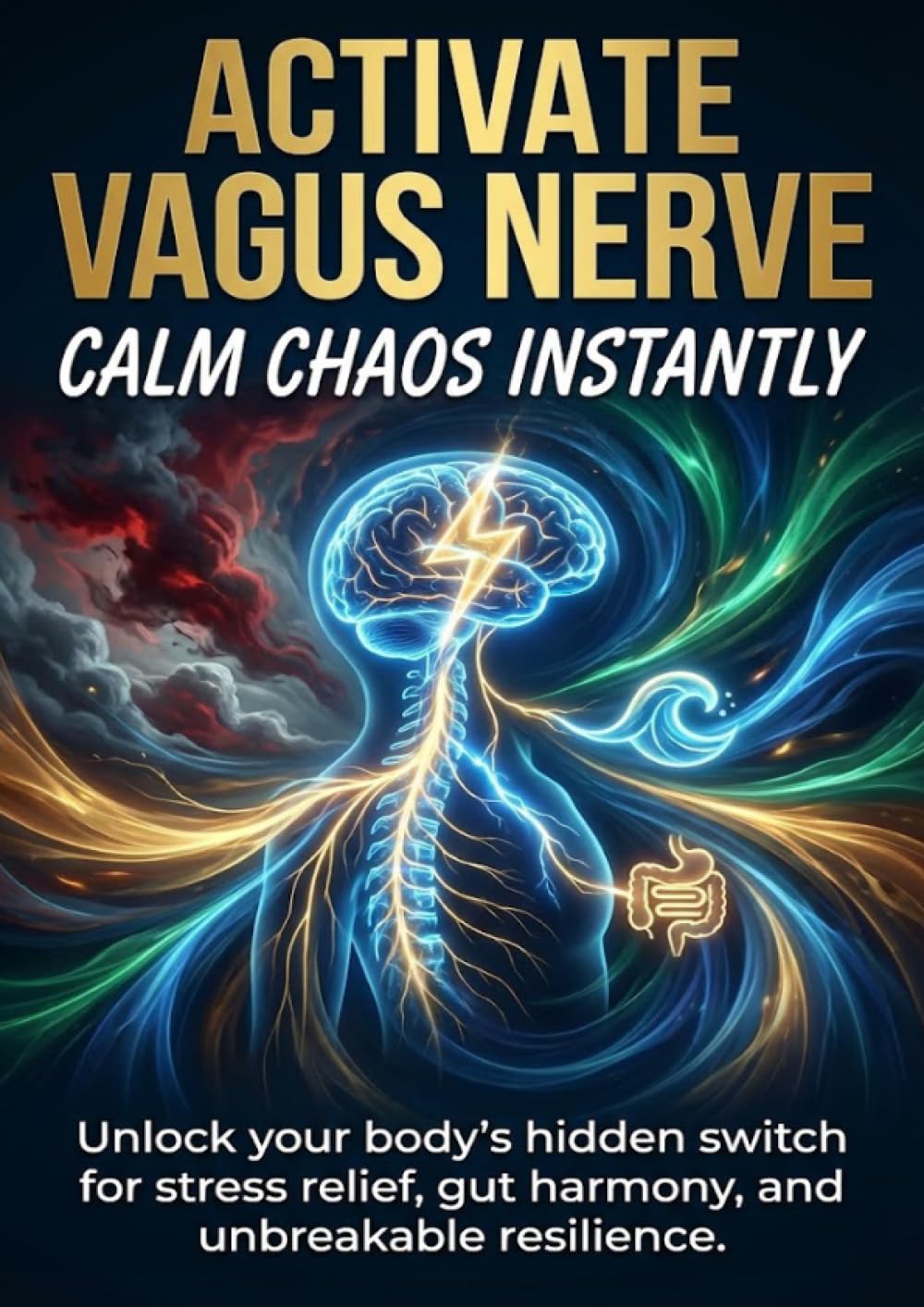 Activate Vagus Nerve: Calm Chaos Instantly: Unlock your body's hidden switch for stress relief, gut harmony, and unbreakable resilience.