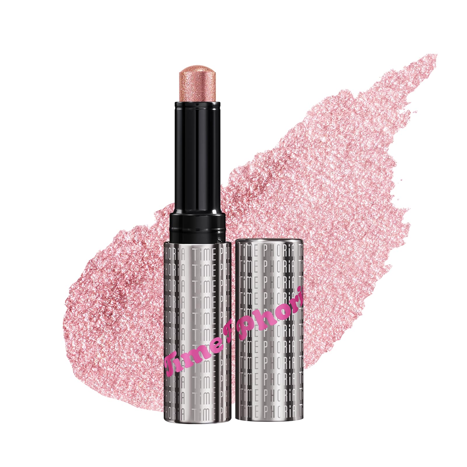 ILLUMINA JELLY EYESHADOW STICK - Long-Lasting Jelly Texture Blendable Eye Shine Stick | Crease-Proof, No Fallout, One-Swipe High-Impact Color | All-Day Wear (002 BLUSH QUARTZ)