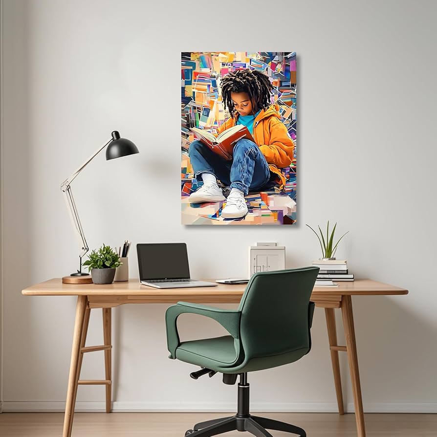 Amazon.co.jp: XLMDYYSW アフリカ系アメリカ人 子供 ウォール