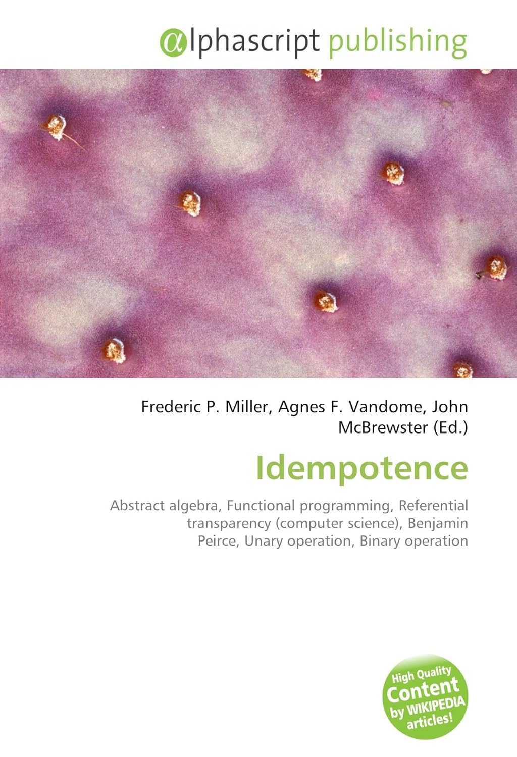Idempotence: Abstract algebra, Functional programming, Referential ...