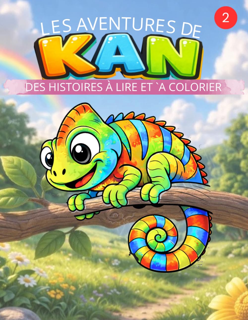 LES AVENTURES DE KAN: Histoires à lire et à colorier