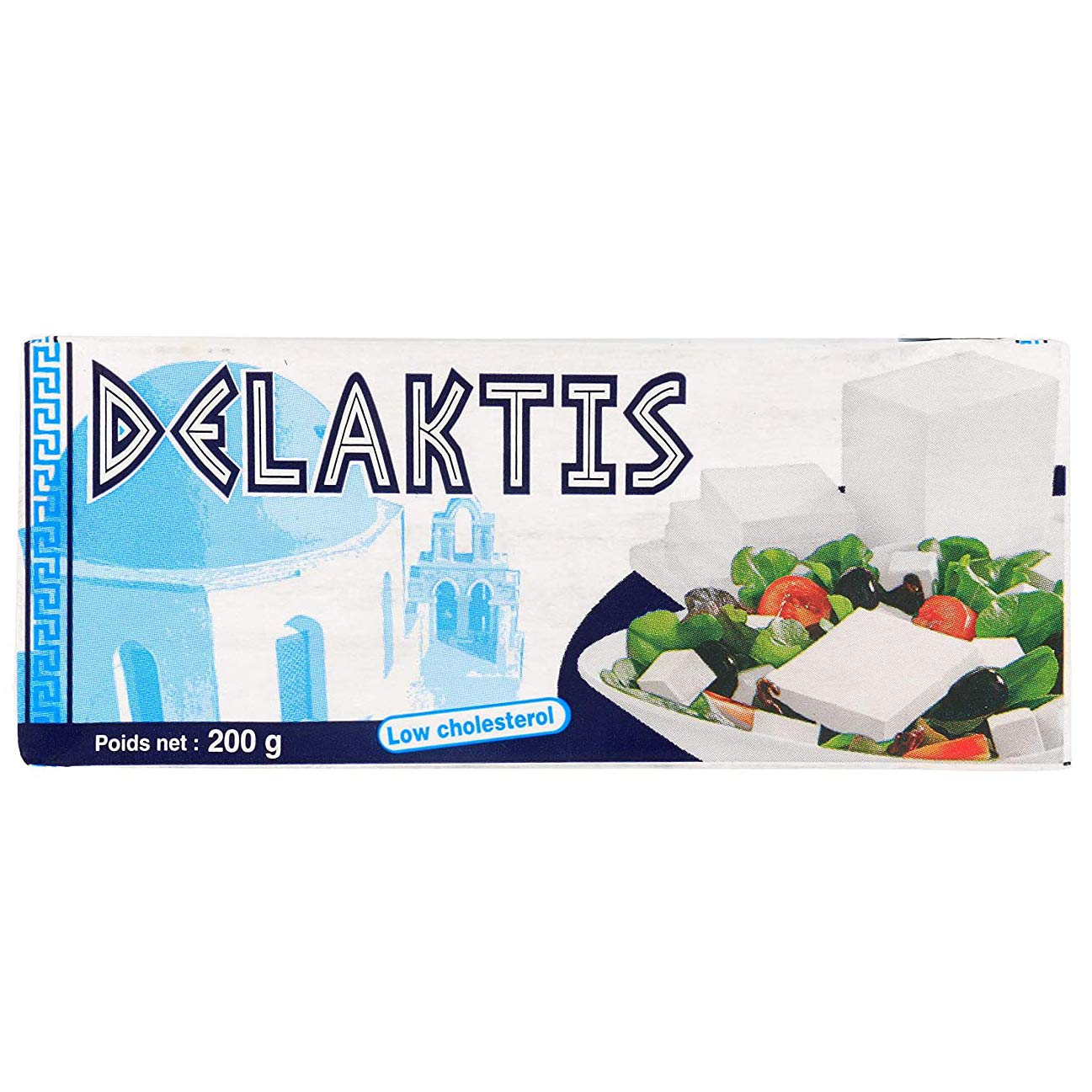 Delaktis Plain Feta Cheese, Low Cholesterol, 200 g (B08BMFDZ68) Amazon Price History, Amazon Price Tracker