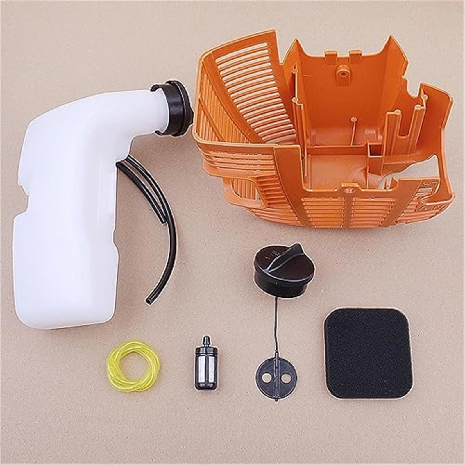 Zestaw pokrywy zbiornika paliwa gazowego, dla STIHL, FS75 FS80 FS80R FS85 FS85R Przycinarka Kosiarka do krzaków 4137 350 0410 4137-080-1601 Zestaw korków wlewu paliwa