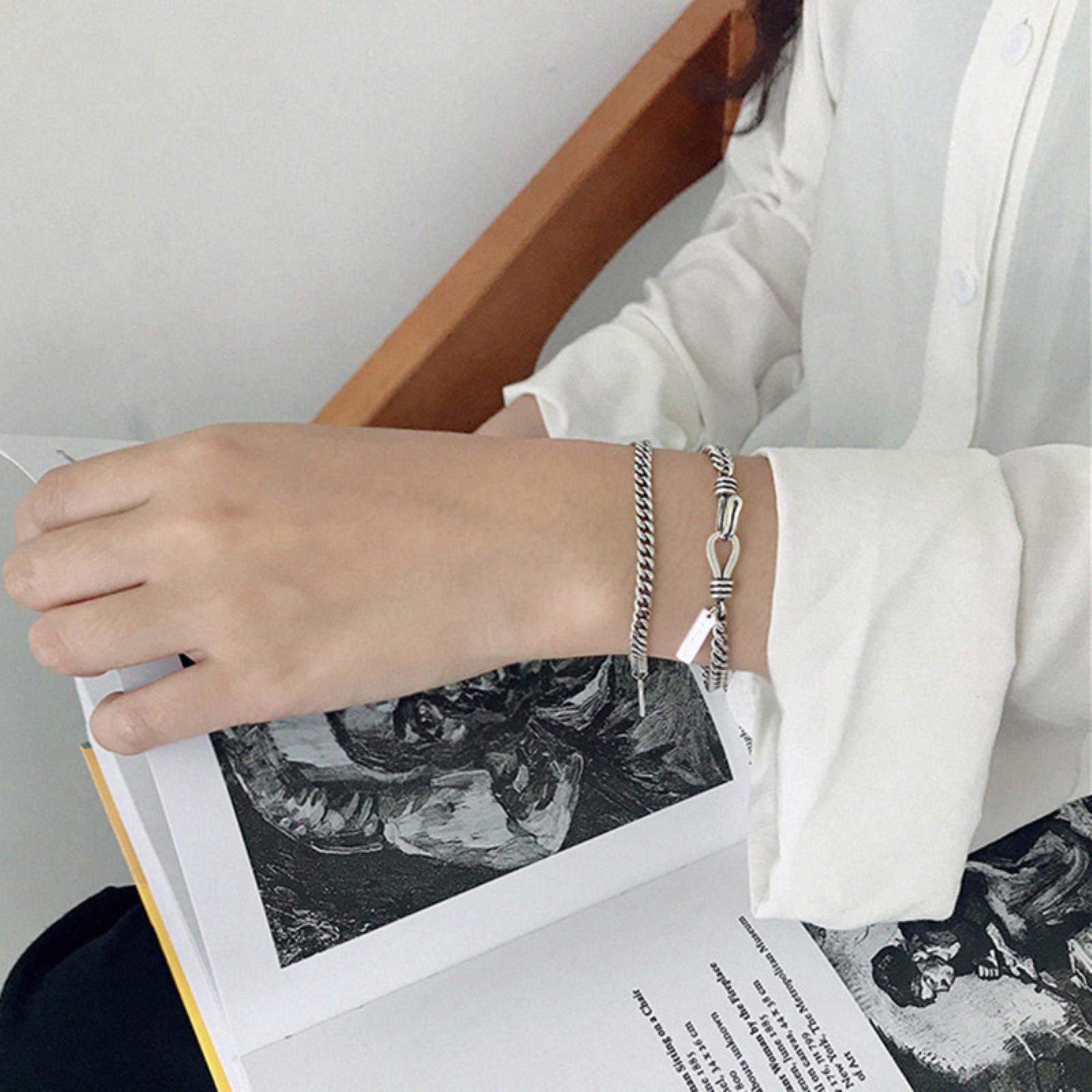 CHANEL バングル CHANEL シャネル 3連バングル ブレスレット ブラック シャンパン