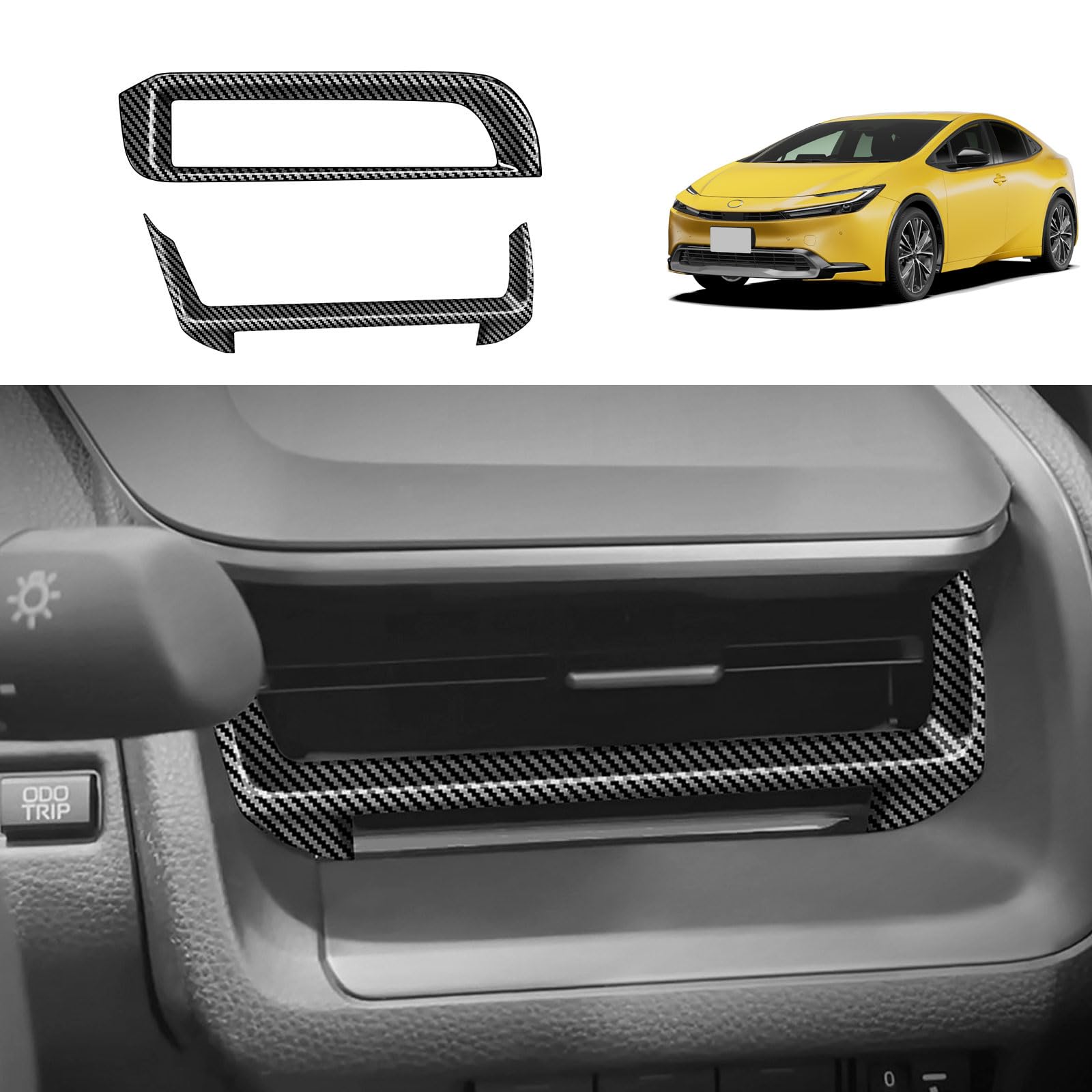 トヨタ 新型プリウス 60系 専用 フロントエアコンカバー エアコン吹き出し口 Amazon | TUBAIZAI トヨタ新型プリウス 60系専用 For Prius フロント
