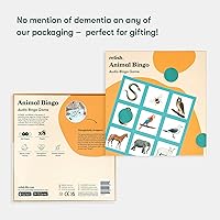 Vista 6 de Relish Animal Bingo Game - Productos para el Alzheimer y actividades de demencia, juegos de demencia y regalos para personas mayores y ancianos