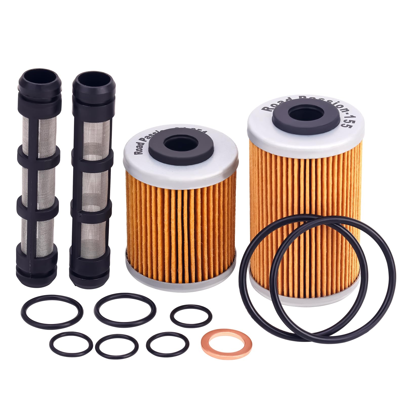 Road Passion Ölfilter Motorrad Ölfilter-Kombisatz Kompatibel mit 690 R/Enduro/R/SMC/R
