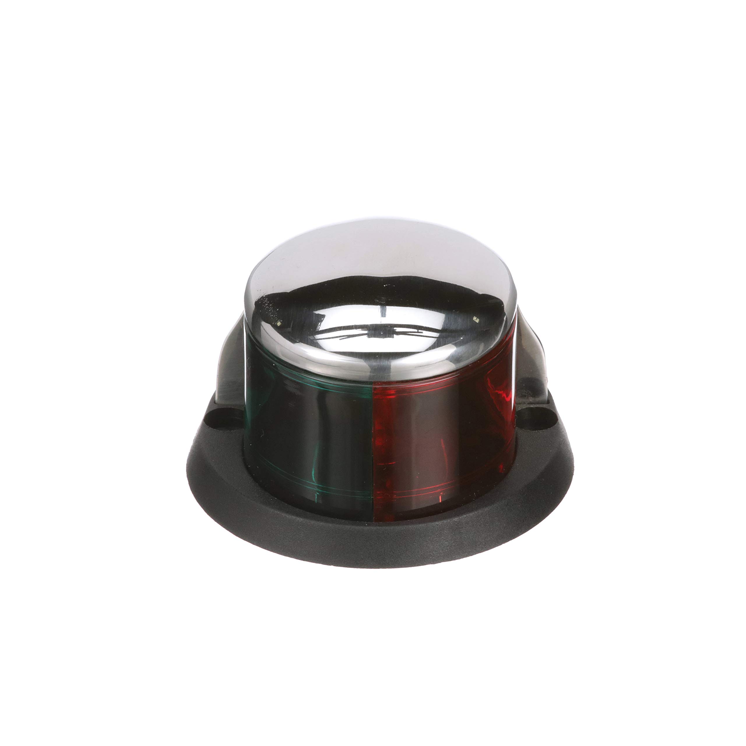 SEACHOICE Bow Light Marine Navigation, Horizontal Mount, Stainless Steel, Bi-Color, for Boats Under 39 Feet