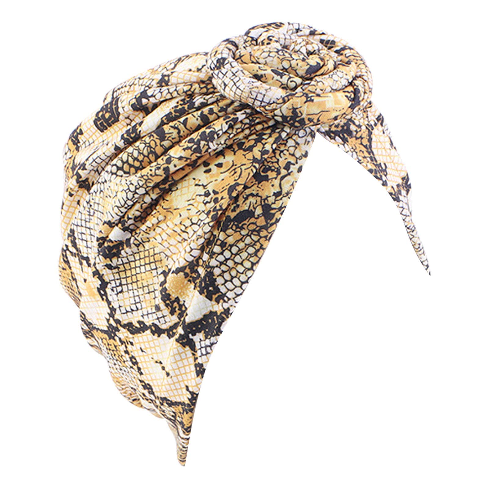 Turbante con estampado floral musulmán para mujer, turbantes para la cabeza, turbantes preatados, gorro para la cabeza, turbantes con patrón africano, 7 paquetes