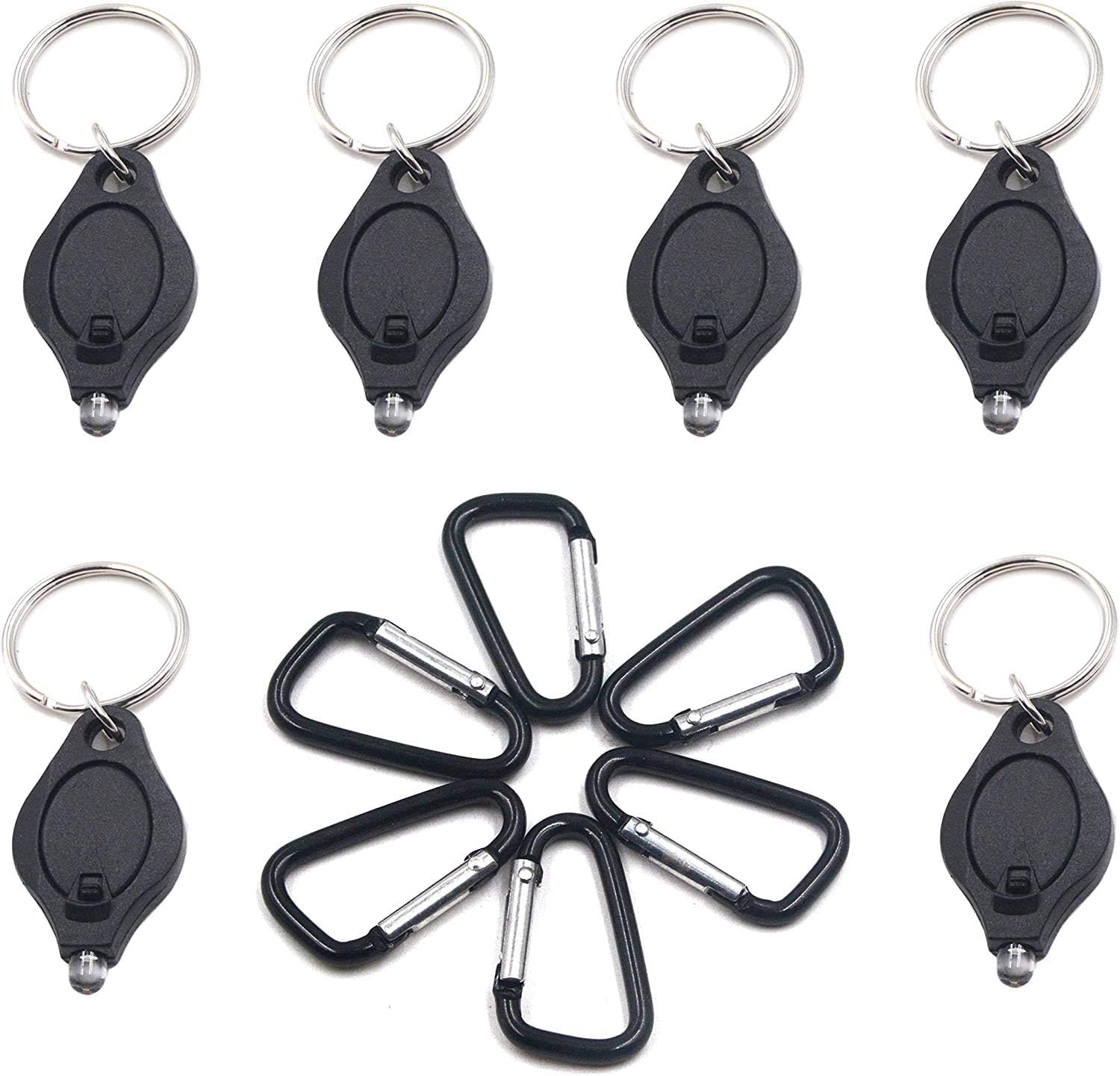 RaySoar (Pack of 6) Ultra Bright Mini LED Keychain