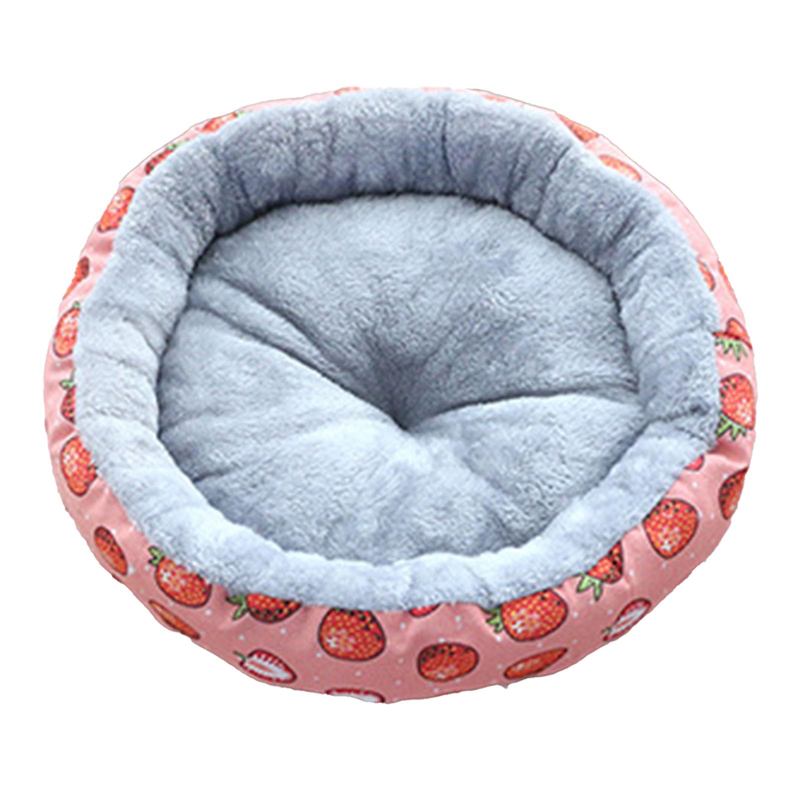 Omabeta Cuccia Rotonda in Peluche per Animali Domestici, Soffice e