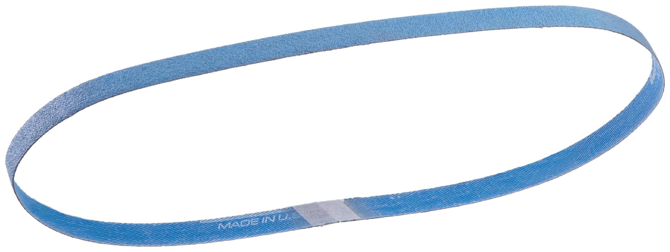 Norton BlueFire R823P File Abrasive Belt, Waterproof, Polyester Backing, Zirconia Alumina, 1/2" Width, 24" Length, Grit 80 (Pack of 50)