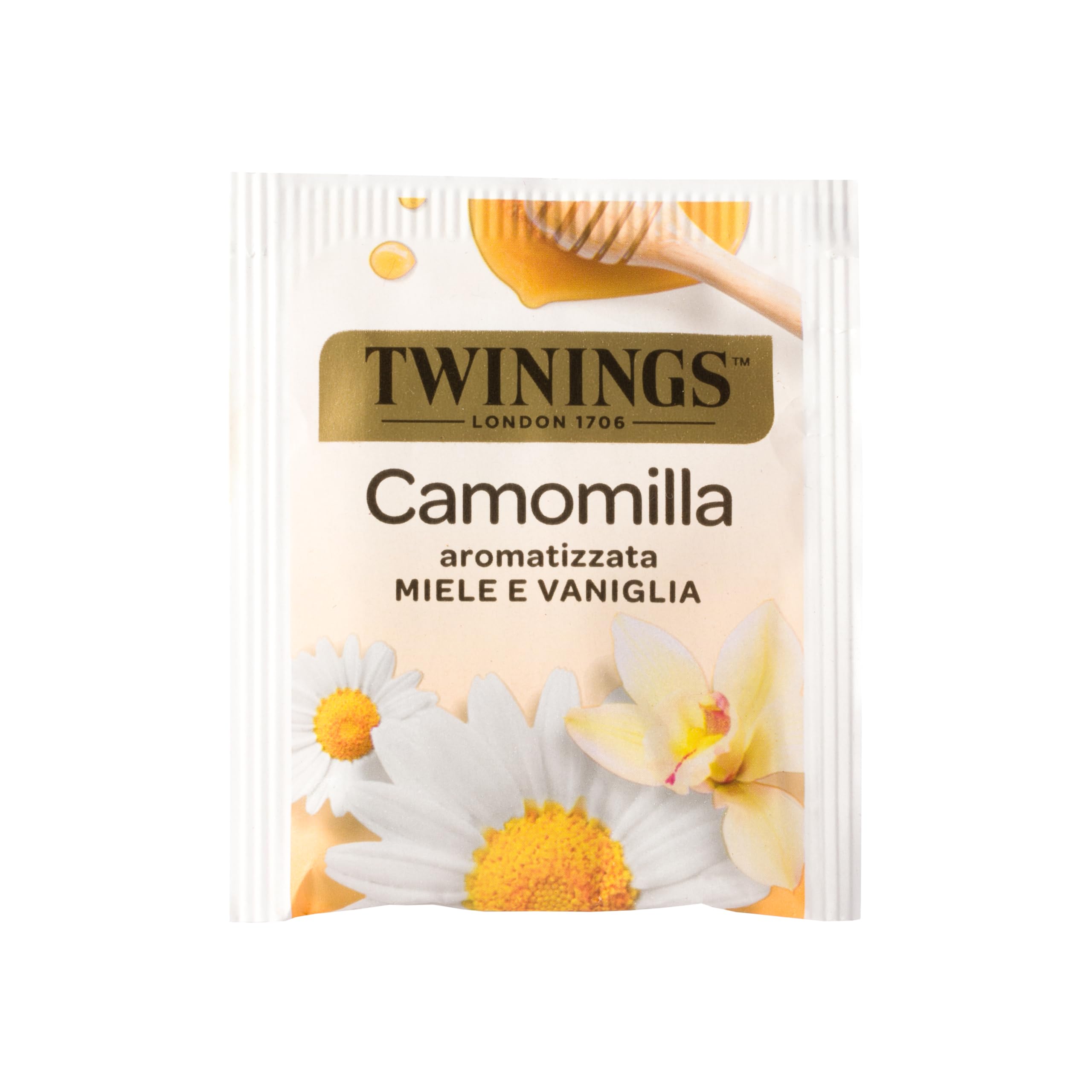 Twinings, Camomilla Aromatizzata al Miele e Vaniglia, Gusto Dolce e Avvolgente, Senza Caffeina, Infusi e Tisane, 6 Confezioni Convenienza da 20 Filtri (120 Filtri Totali)