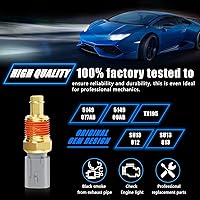 Vista 2 de OTUAYAUTO 5149077AB Engine Coolant Temperature Sensor Replacement for Jeep Grand Cherokee Wrangler, Dodge Ram 1500 Avenger Challenger Charger Dakota