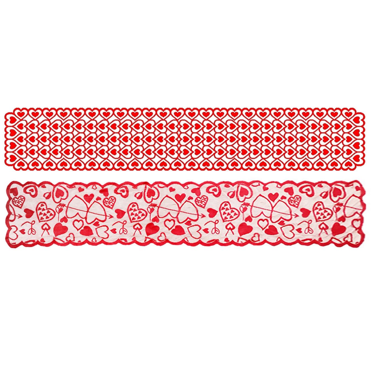 Foulard de table à manger rouge au tombé fluide pour réception élégante