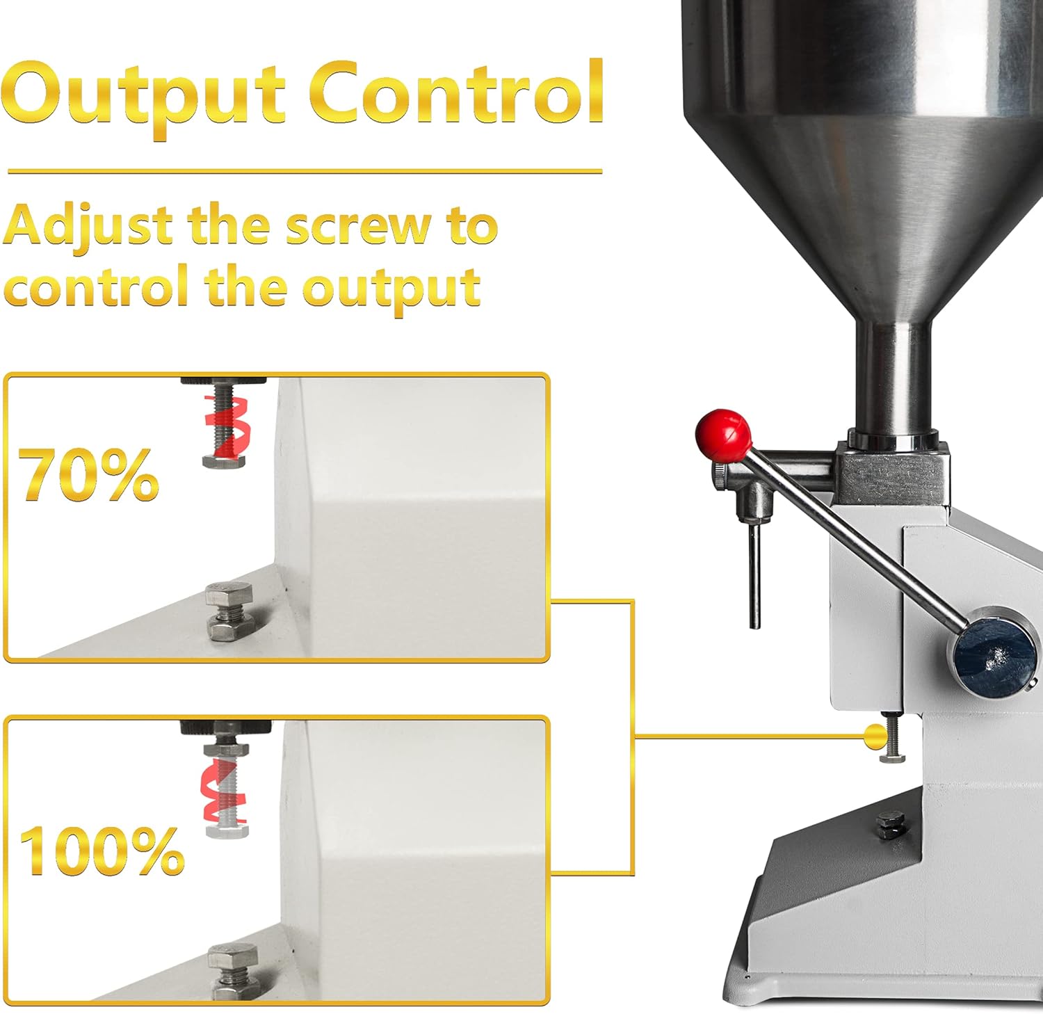 Black Friday - 60% OFF ALBSEOY Manual Filling Machine 5-50ml Bottle Filler Manual Liquid Filling Machine for Paste Cream Cosmetic Filler A03… Best Seller ALBSEOY Manual Filling Machine 5-50ml Bottle Filler Manual Liquid Filling Machine for Paste Cream Cosmetic Filler A03…