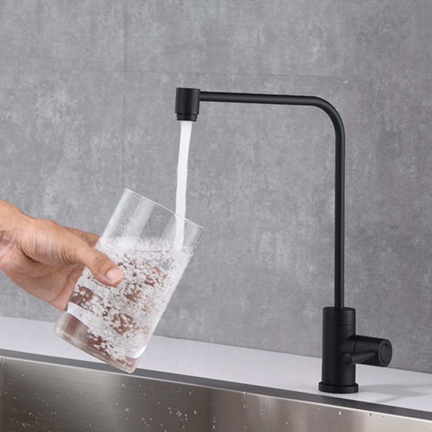 Drinking Water Filter Taps Kitchen Sink, Filter Tap Kitchen, Stainless Steel 1/4,Blue