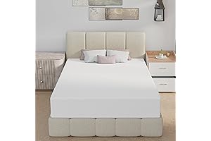 Quilted Bliss: Premium 10 Inch Full Size Gel Memory Foam Mattress