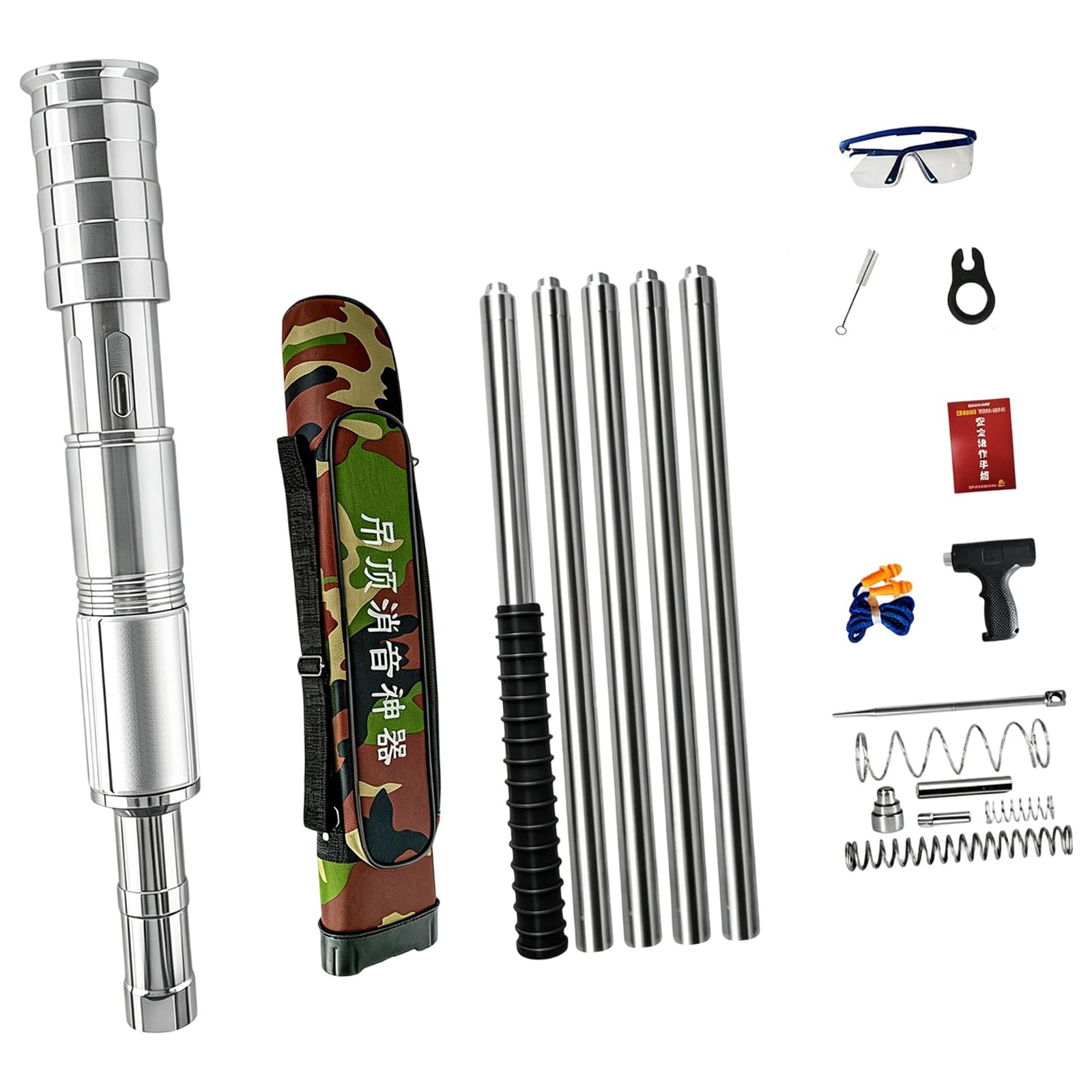 Multipurpose Steel Fastener for Ceiling Installation and Framing Includes Gloves Goggles and Earplugs Manganese Steel Unguis