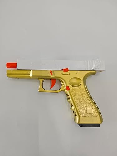 Miniatura 6 de Paquete de 2 juguetes para ansiedad, juguete de plástico con 10 carcasas que se pueden cargar pero no se pueden disparar, cumpleaños Navidad para