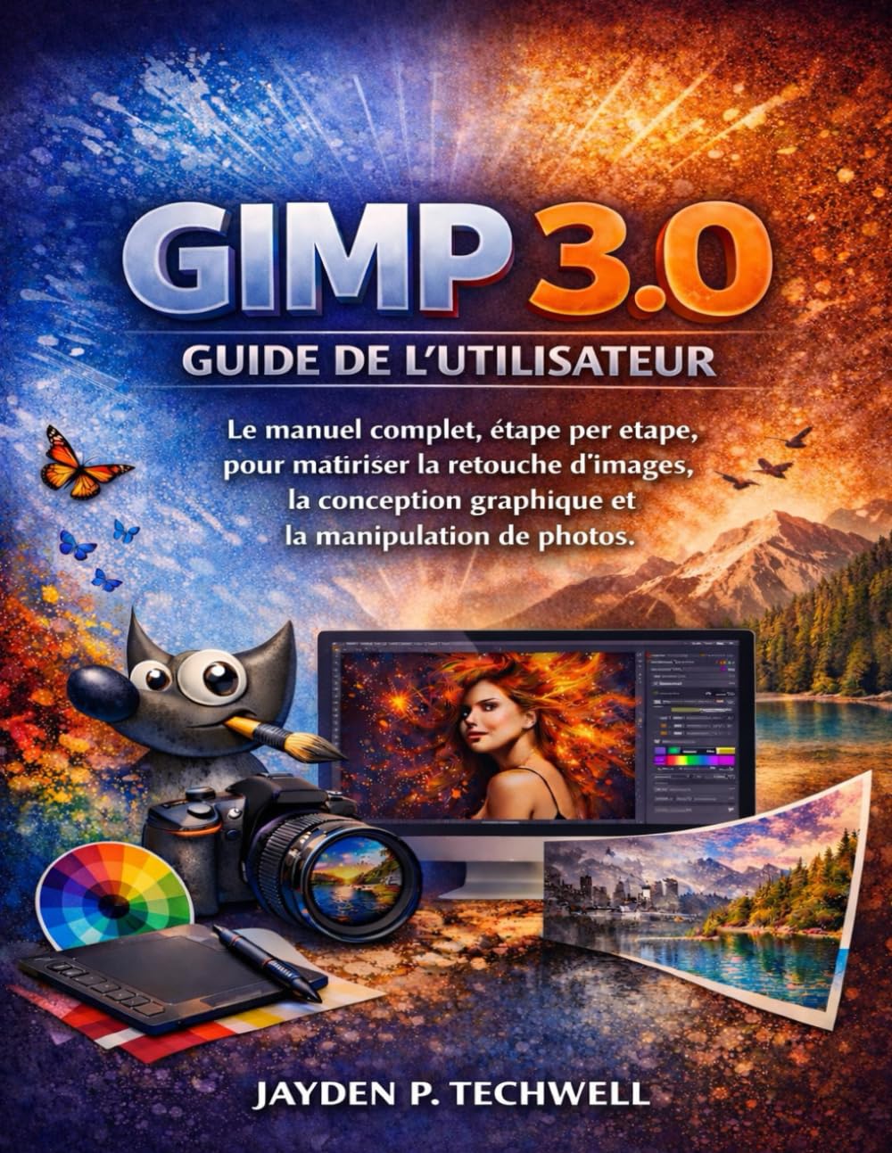 GIMP 3.0 GUIDE DE L'UTILISATEUR: Le manuel complet, étape par étape, pour maîtriser la retouche d'images, la conception graphique et la manipulation de photos