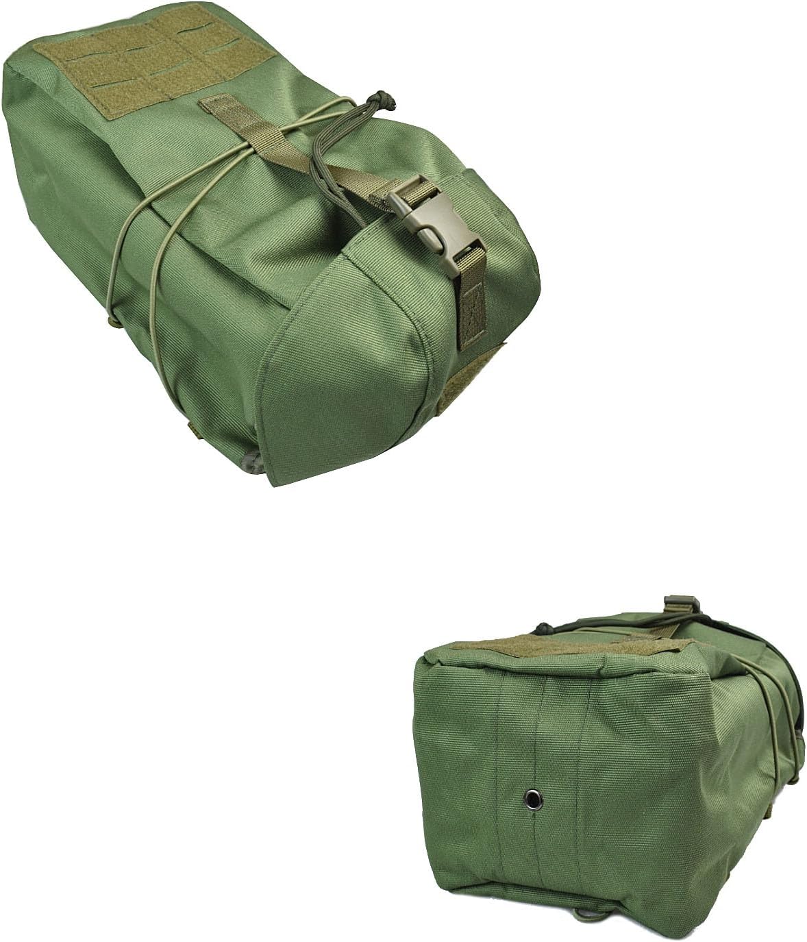 Tactical Molle Pouch Large Capacity Dump Pouch Drawstring Magazine Tactical Utility Pouch Recycling Pouch Bag Belt Waist Bag