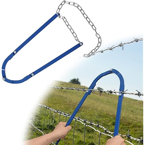 Fence Stretcher Tool,Heavy Duty Fence Fixer for Barbed Wire and Field Fence Maintenance, Durable Agricultural Fencing Repair Tool for Tightening and Splicing