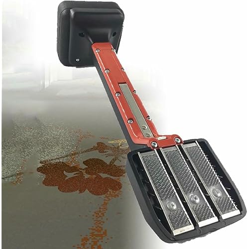 Carpet Knee Kicker Tensioner,w/Adjustable Steel Teeth,Adjustable Length,Handle,for Seamless Laying and Wrinkle Removal