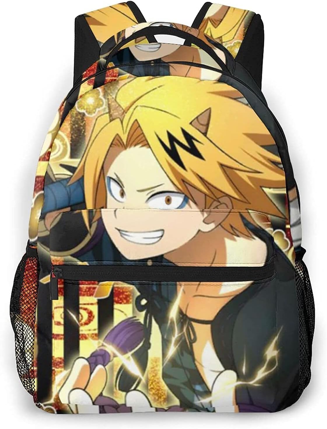Mochila Escolar Mochila De Deku Amarilla My Hero Academia Denki