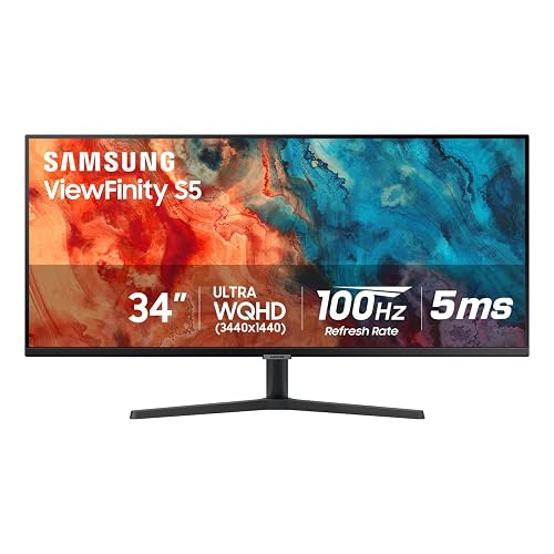 Samsung ViewFinity S50GC Ultrawide QHD Monitor (LS34C50DGANXZA)