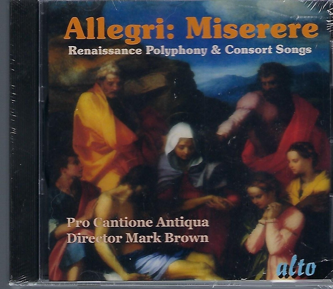 Pro Cantione Antiqua Allegri Miserere / Palestrina Stabat & Many More / CD New 5