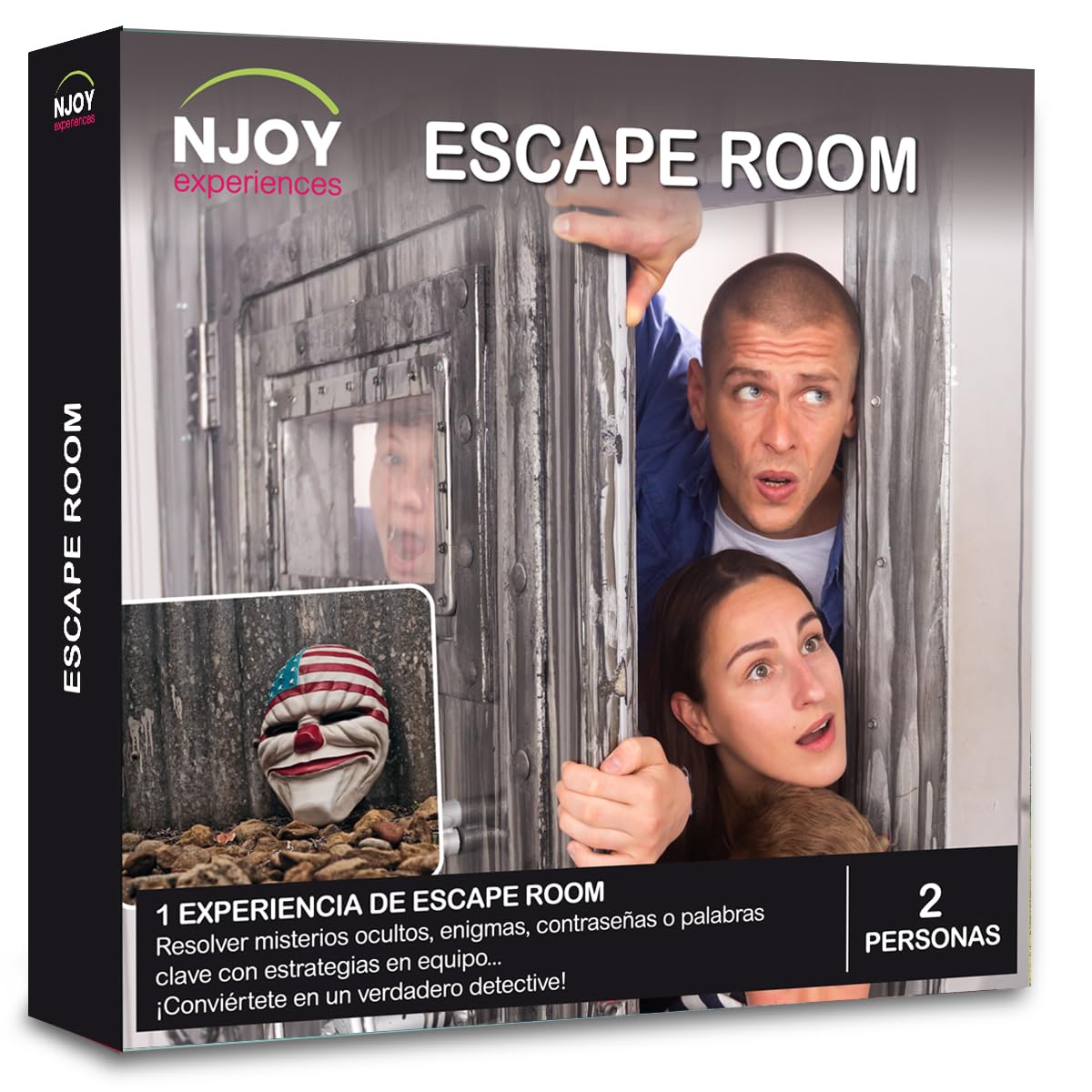 Pudełko upominkowe – Escape Room - Pomysł na prezent – 1 Doświadczenie dla 2 osób