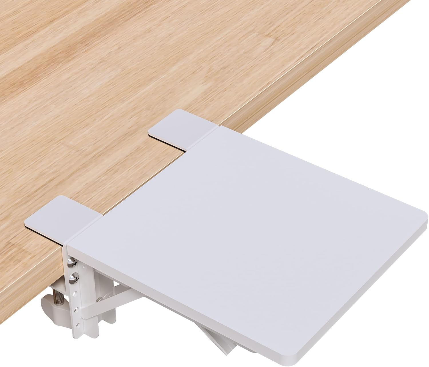 BONTEC Ergonomics Desk Extender Tray, 240x230mm Table Mount Arm Wrist